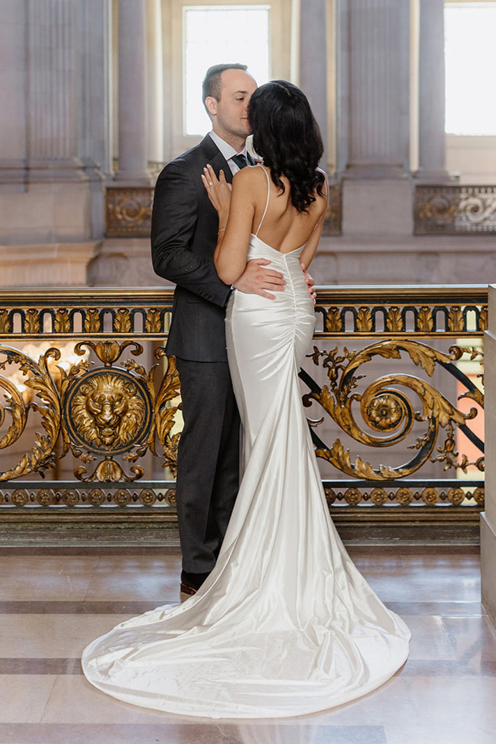 Grace Bride Ari in the Zsa Zsa Gown