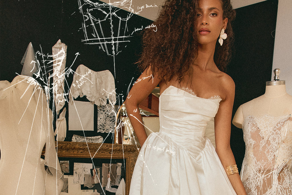 Basque Waist Wedding Dress Trend: Meet Vittoria