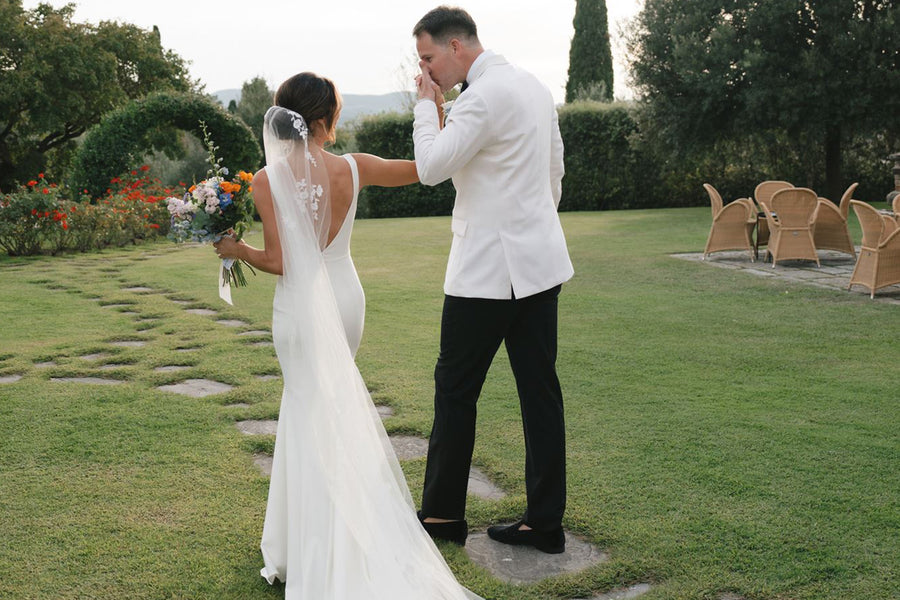 Bobby and Shelbi in the Jones Gown