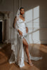 Grace Real Bride in the Frederike Veil and Zsa Zsa gown