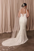 A corset crepe wedding dress_L_