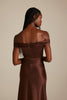 Kai Off the Shoulder Espresso Brown Bridesmaids Dress_XS_