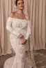 Embroidered floral veil