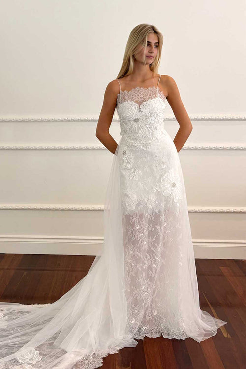 lace wedding dress