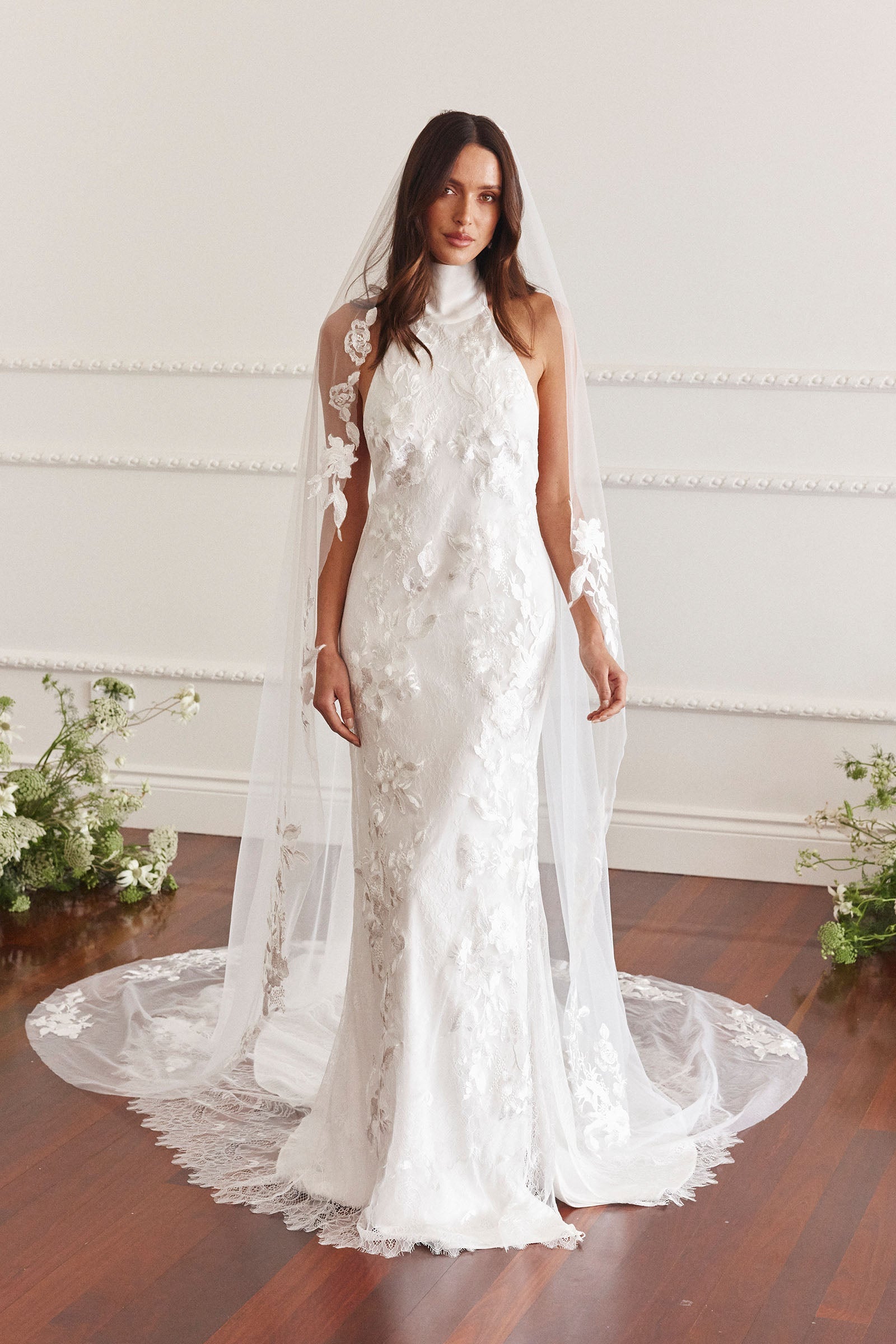 high neck wedding dress_XS_