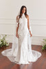 high neck wedding dress_XS_