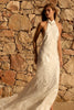 high neck wedding dress_XS_