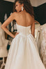 Back detailing of our Vittoria gown