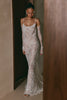 Sheer Wedding dress with bridal sleeves_XS_