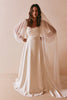 A Line Wedding Dress with sleeves_XL_