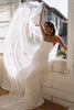 Strapless Lace Wedding Dress_XS_