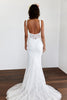 Grace Loves Lace Lumi lace gown with square low back