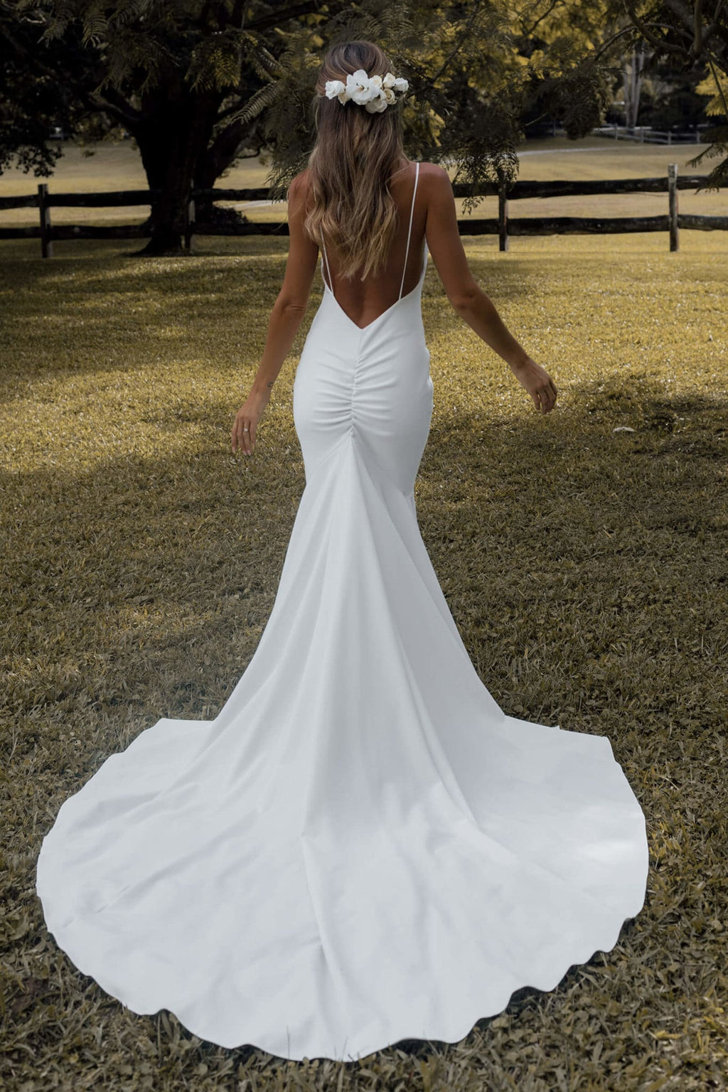 Grace Loves Lace Clo Crepe Wedding Dress